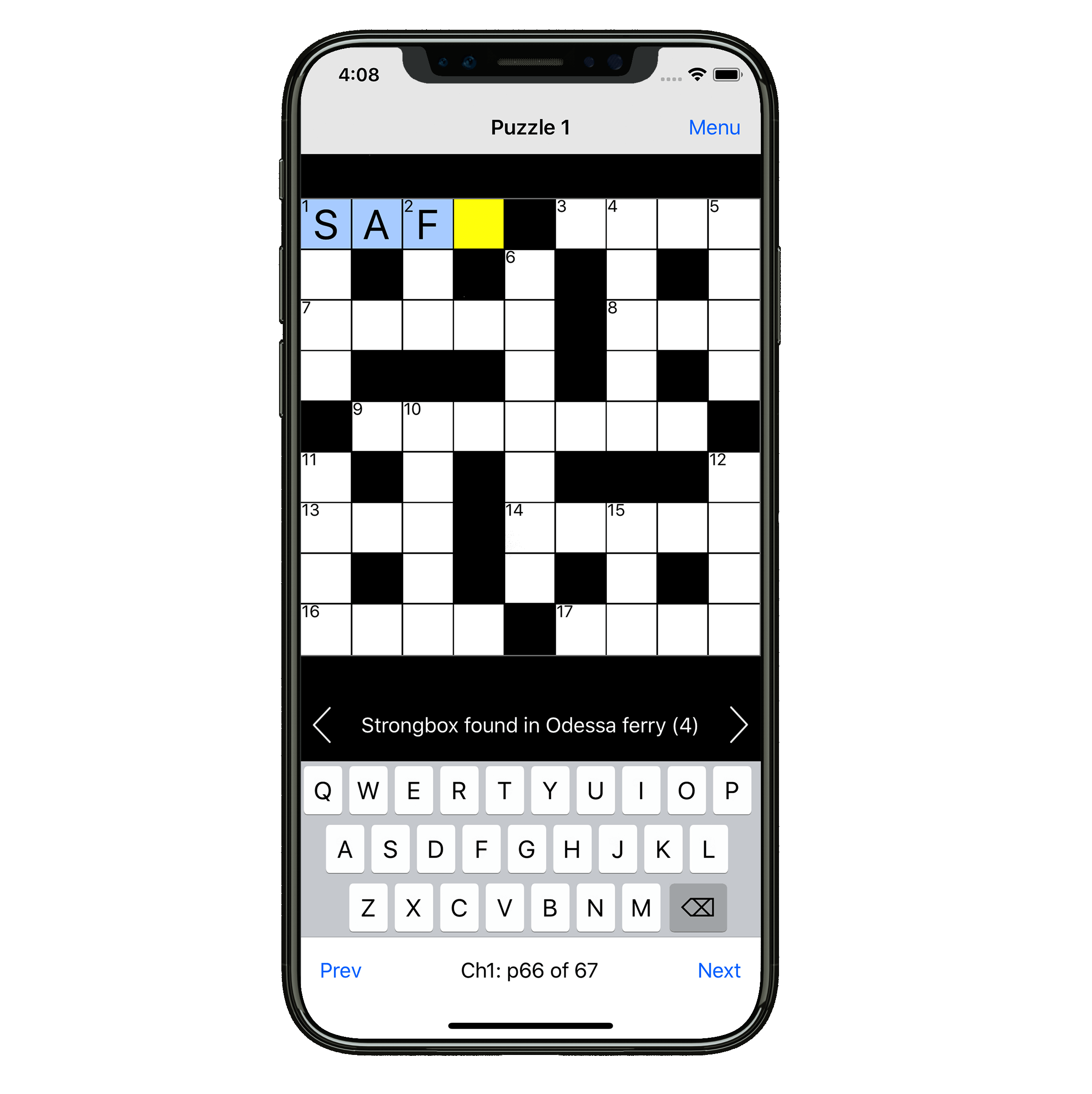 Solve the crossword